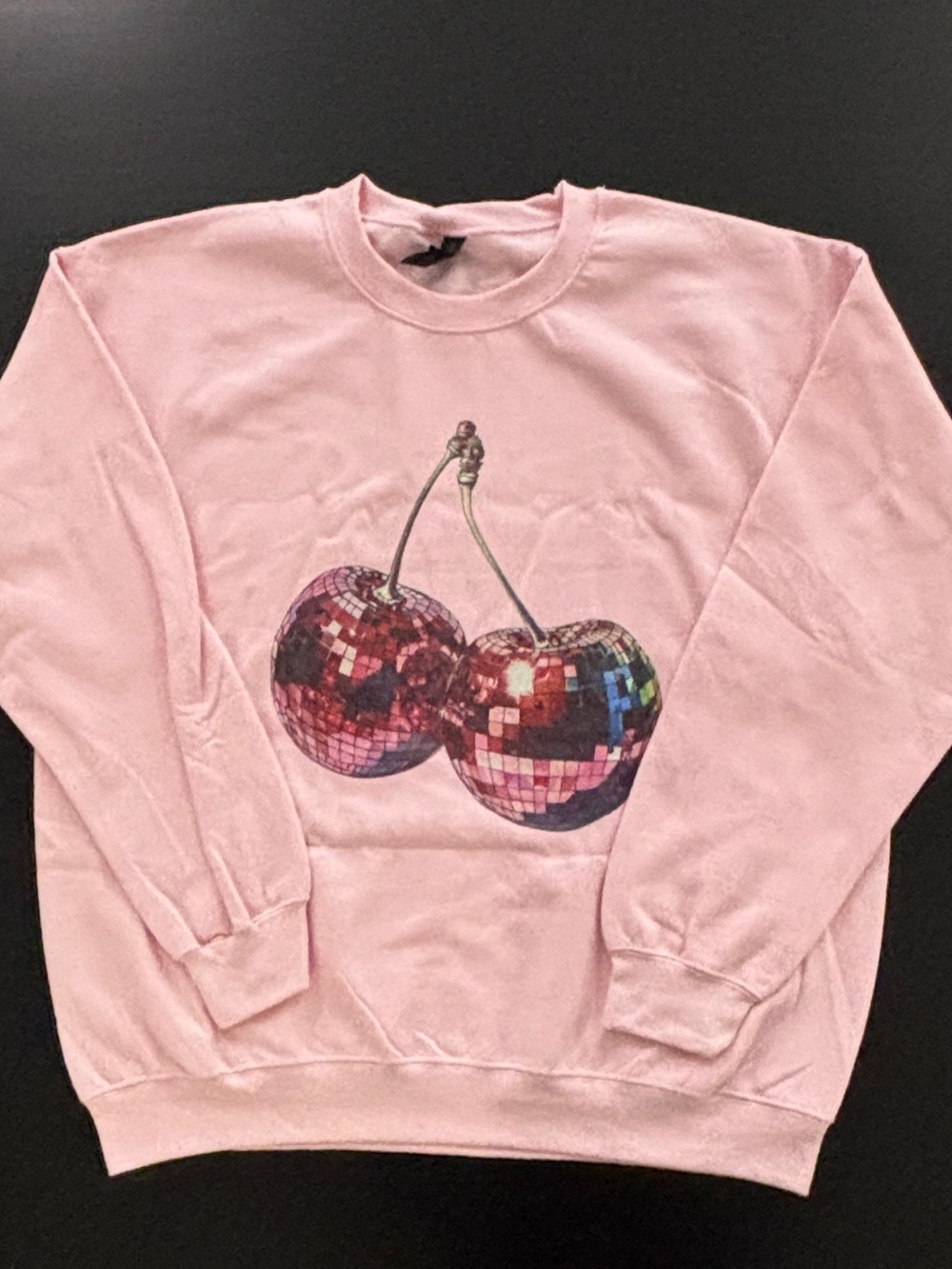 Harry Disco Cherry Pink Sweatshirt - Unisex L